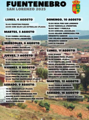 Fiestas de Fuentenebro